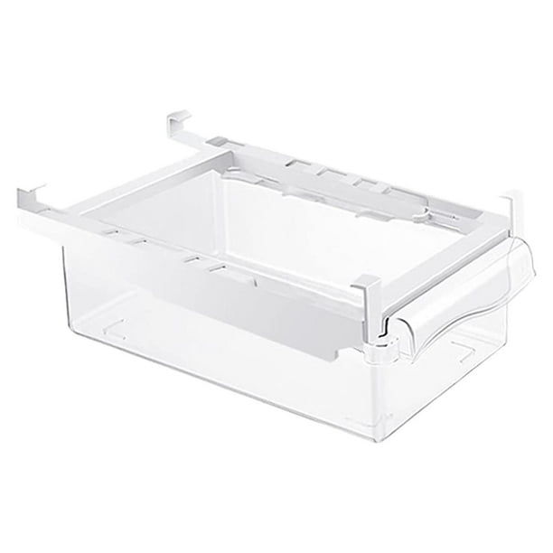 Stackable Fridge Drawer Organizer, Fridge Shelf Holder Storage Box
