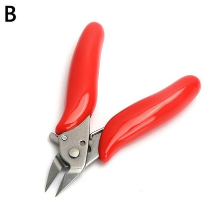 

3.5 Inch Mini Diagonal Pliers Small Soft Cutting Electronic Pliers Wire Cutter S5R2