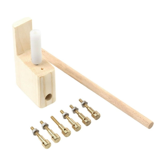 HILABEE Guitar Bridge Pins Repair Set Lightweight Compact Enhances Soundboard Volume Copper bolt type