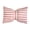 Pink, variant on Yatlte Bow Shaped Pillow, Striped Black and White Reversible Pillow Cushions for Couch Bed Sofa Office Car Decor Neck Waist, Hand Made Cotton, Detachable to Wash