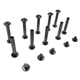 thumbnail image 2 of 10 juegos de tornillos negros , tornillos ranurada para encuadernación, remache de montaje, remache de uñas para encuadernac 10x25mm, 2 of 8