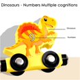 thumbnail image 6 of Magnetic Dinosaur Train Wooden Toy for Kids 3+ Years, STEM Educational Building Blocks with Numbers & Dinosaur Names, Montessori Learning Puzzle for Toddlers, Fine Motor Skills Development Gift, 6 of 8