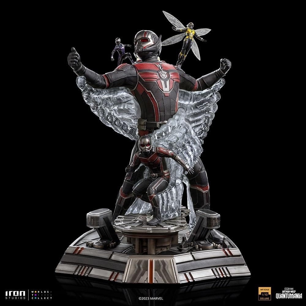 Iron Studios Ant-Man and The Wasp Quantumania: Ant-Man and The Wasp Deluxe Art Scale 1/10 Scale Polystone Statue