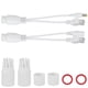 thumbnail image 1 of 12V Power Over Ethernet Passive POE Adapter Cable Splitter Injector Waterproof White, 1 of 2