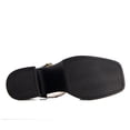 thumbnail image 3 of Andrea Women's Ankle Strap Medium Platform Heeled Sandals 64978 Black, 3 of 4
