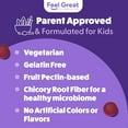 thumbnail image 5 of Feel Great Fiber Gummies for Kids Digestive Support | Constipation Relief for Kids | Fruity Flavored Chewable Kids Fiber Gummies | Vegetarian Supplements | 60 Day Supply, 5 of 8