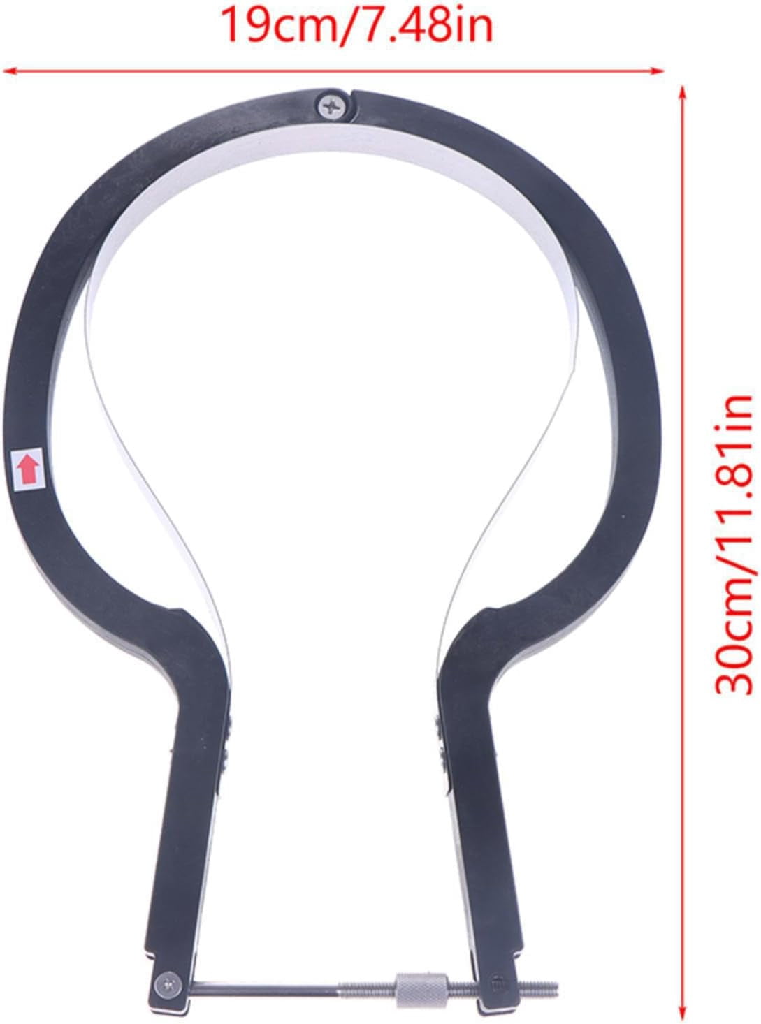 Table Tennis Racket Trimmer, Adjustable Rubber Cutting Tool for Paddle Edge Shaper, Universal Fit for Penhold Shakehand Racket Maintenance, Black
