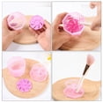 thumbnail image 3 of Cepillo de maquillaje soporte de secado almohadilla de herramienta de mano accesorio cosmético, fácil de llevar y almacenar y se puede utilizar Baoblaze Estante de secado de brochas de maquillaje, 3 of 8