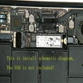 thumbnail image 4 of 4Pcs M.2 NGFF SATA SSD Adapter Card for Upgrade 2012 Year MacBook AIR A1465 A1466, 4 of 5