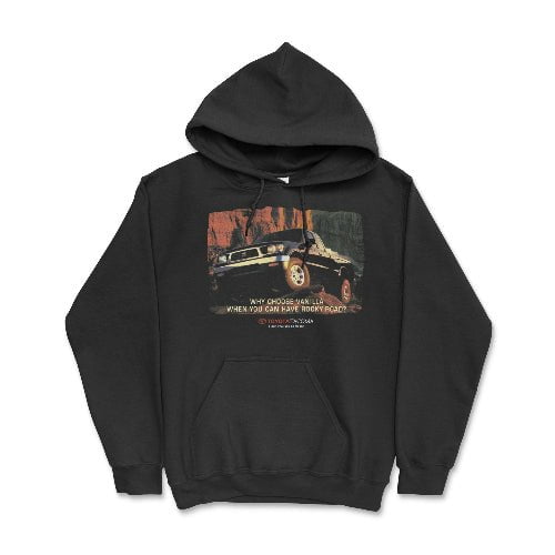 Toyota Tacoma Pick-Up Truck Retro Hoodie-Vintage Off Road