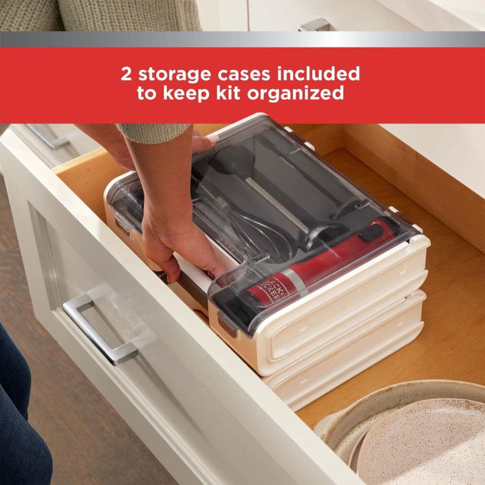 Black And Decker Kitchen Wand Cordless 6 In 1 Kitchen Multi Tool Red