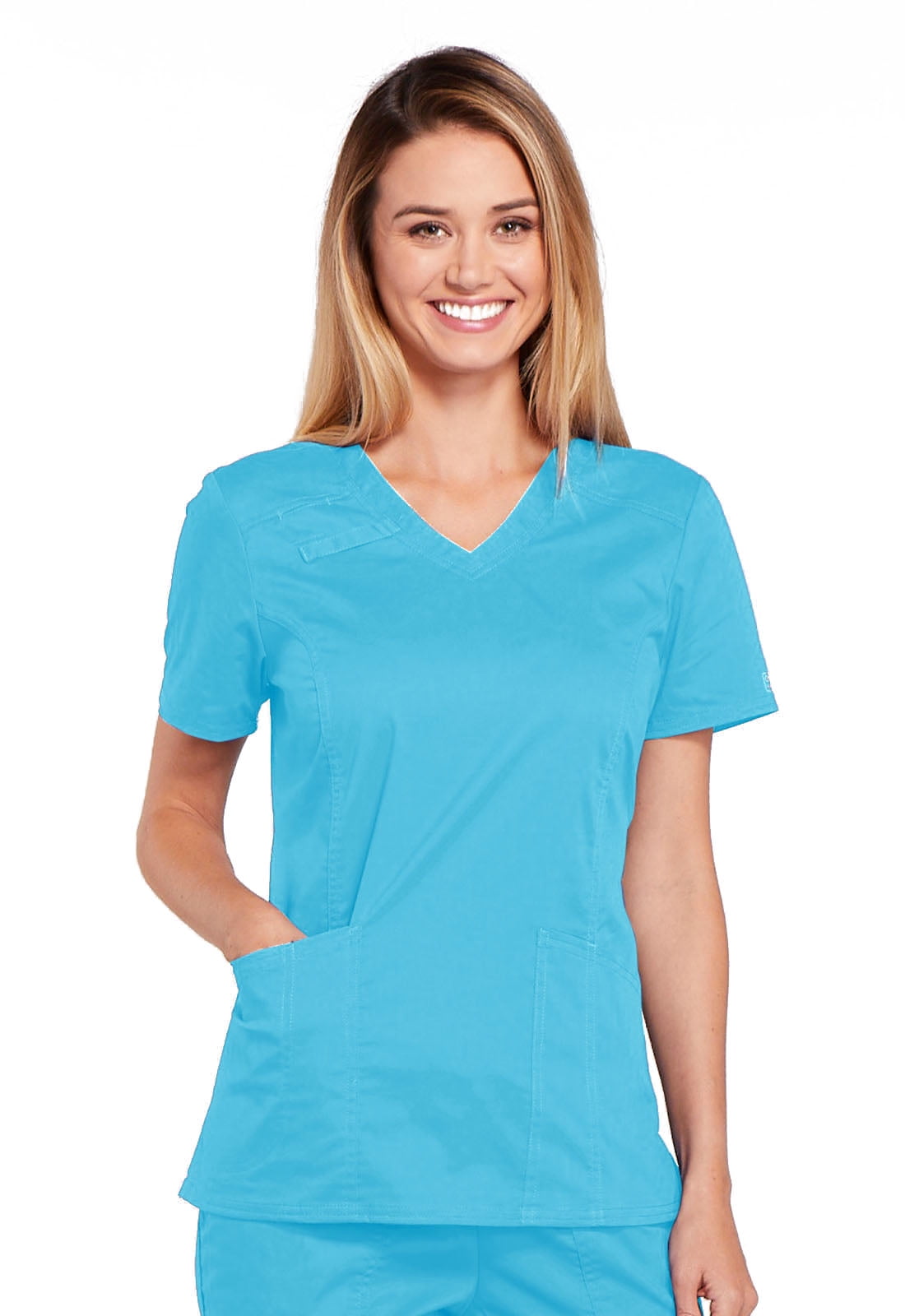 Cherokee Workwear Core Stretch Women's Scrubs Top VNeck 4710