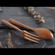 thumbnail image 4 of Xihbxyly Productos fabricados únicamente en EE. UU. 100 piezas de tenedores para fruta, palillos para postres, brochetas para cócteles, 4 of 7