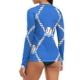 thumbnail image 5 of joogoo Womens UPF 50+ Sun Shirts Baseball Long Sleeve UV Protection Rash Guard Tops XS, 5 of 7
