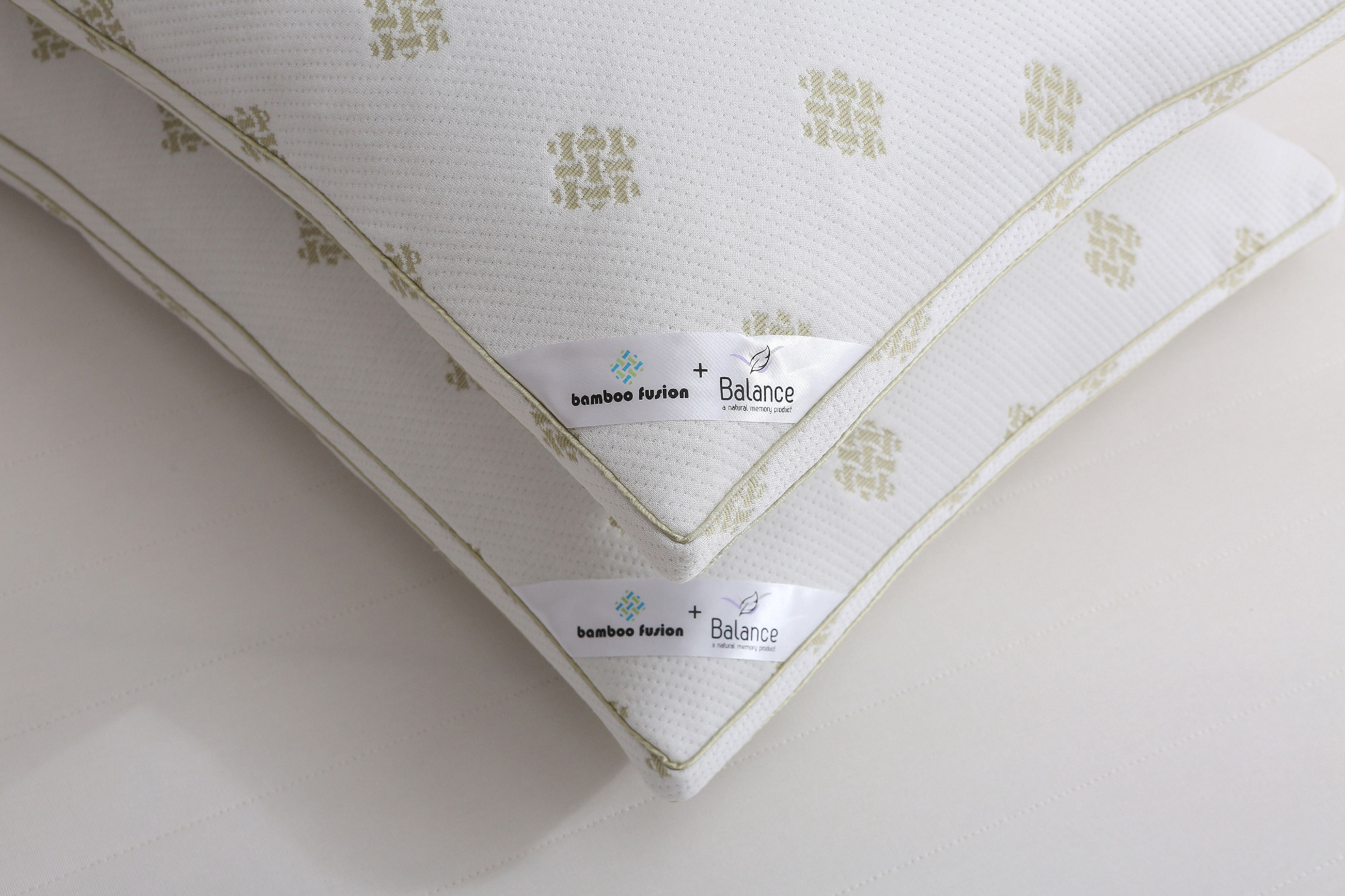 St. James Home Balance Fill Pillow with Soft Rayon Derived from Bamboo, Firm Fill, King Size