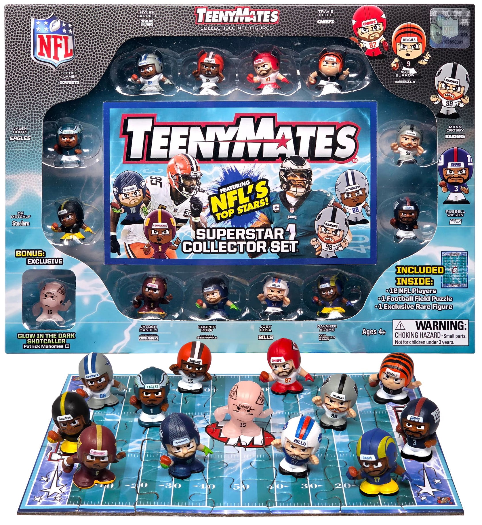 NFL 2022 TeenyMates Superstar Collector Set Big Box - Sports Hobby