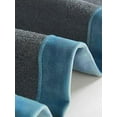 thumbnail image 5 of Modern Dutch Velvet Solid Color Blackout Curtains For Living Room And Dedroom Blackout Curtains 2 pcs, Blue, W52 x L63 Inch, 5 of 5