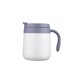 thumbnail image 1 of Injueey Frasco al vacío taza de café de acero inoxidable escuela Oficina viaje interior exterior botella de agua aislada taza de bebida con asa Juegos de servir café y té Blanco 500ml Injueey HA071847-01, 1 of 6