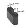 thumbnail image 3 of Adaptador de enchufe europeo a americano YONGSHENG convertidor de potencia de viaje 250v 2 pines, 3 of 5