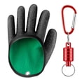 thumbnail image 1 of Guantes de pesca antideslizantes para pescador guantes profesionales para pescar guantes de caza, 1 of 9