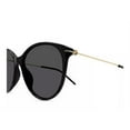 thumbnail image 2 of Sunglasses Gucci GG 1268 S- 001 Black / Grey Gold, 2 of 4