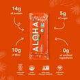 thumbnail image 4 of ALOHA Plant Based Protein Bars, Peanut Butter Cup, 14g Protein (Pack of 12), 4 of 9