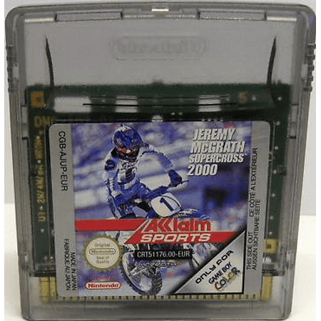 Jeremy McGrath Supercross 2000 Game Boy Color