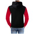 thumbnail image 3 of CAICJ98 Full Zipper Hoodies For Men Men's Workout Long Sleeve Fishing Shirts UPF 50+ Sun Protection Dry Fit Hoodies Red,L, 3 of 4