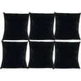 thumbnail image 1 of N'icePackaging 6 Qty - 5" x 5" Midnight-Black Velvet Watch/Bangle Pillow Display -for Sales/Merchandise/Crafts/Storage/Display, 1 of 8