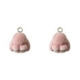 thumbnail image 1 of (2-Pack) Rinsvye Keychain Bunny Lu Ring Wrist Holder Keychain Cute Bunny Keychain Key Rings Bracelet Bunny Keychain Pl Ush, 1 of 4