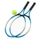 2Pcs Raquettes de Tennis avec 1 Balle de Tennis et Sac de Couverture – image 5 sur 7