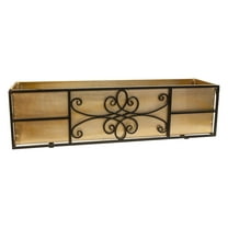 Quatrefoil Window Box, 36"