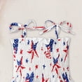 thumbnail image 4 of HCNTES Baby Girls' Toddler Short Sleeve Dress with Ruffle for Kids Girls 2t 3t 4t 5t 6t 7t 8t 9t Summer Dress(4-5 Years,D01-White), 4 of 5