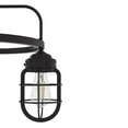 thumbnail image 4 of Hunter - Starklake 3-light Noble Bronze, Medium Size Chandelier, Dimmable, Caged Style, Wagon Wheel Shaped, for Bedrooms, Dining, Living Rooms - 19664, 4 of 7