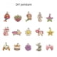 thumbnail image 3 of Accesorios de resina de dibujos animados, joyería DIY, collar, pulsera, colgante de ojo de oveja, funda para teléfono móvil, parche, accesorios para el cabello para niños, 100 piezas, 3 of 6