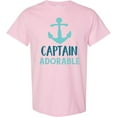 thumbnail image 3 of Inktastic Captain Adorable, Boat Anchor, Sailor, Sailing T-Shirt, 3 of 5