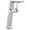 Lumicoat Chrome, variant on Delta 799-Dst Pivotal 1.2 GPM Single Hole Vessel Bathroom Faucet - Lumicoat Chrome