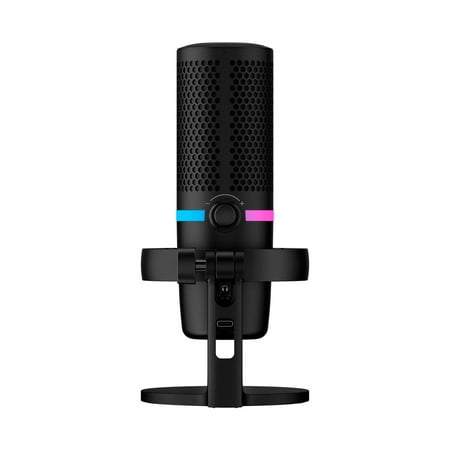 HyperX - Duocast Wired Cardioid Omnidirectional USB Condenser Microphone