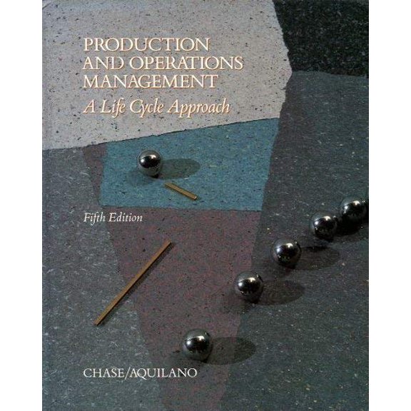 Pre-Owned Production and Operations Management: A Life Cycle Approach (Irwin Series in Marketing) (Hardcover) 0256069204 9780256069204