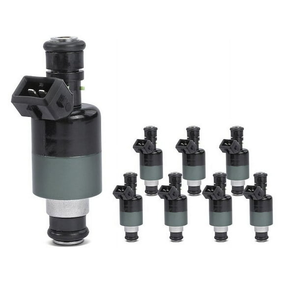 Fuel Injector Kit 8 - Compatible with 1999 - 2000 GMC C7500 Topkick C7H042 7.4L V8 Naturally Aspirated