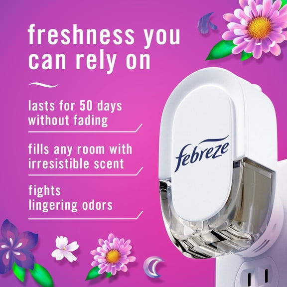 Febreze PLUG Air Freshener Gain Moonlight Breeze, Pack of 1 0.87 fl oz Oil Refill 3 ct - Pack of 1