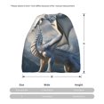 thumbnail image 3 of Vsdgher Mountain White Dragon Slouchy Beanie Hat for Men/Women, Skull Cap Chemo Cap Night Sleeping Cap, 3 of 8