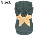 thumbnail image 2 of l Ropa con capucha para mascotas Suéter de estilo nórdico Ropa para mascotas S, 2 of 2