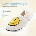 thumbnail image 3 of Smile Face Slippers Kids Cute Toddler House Slippers for Boys Girls Soft Non-Slip Home Shoes Warm Cozy Socks, 3 of 7