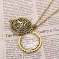 thumbnail image 3 of Magnifying Glass Reading Sweater Necklace Magnifier Pendant Mother's Day Gift, 3 of 4