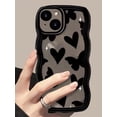thumbnail image 1 of Heart Pattern Phone Case With Lanyard Compatible With iPhone 15/15Pro/15Plus/15Promax, 1 of 4