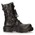 thumbnail image 3 of New Rock 391-S18 Black Leather Mid Calf Boots 43, 3 of 8