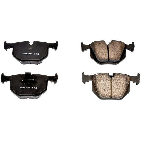 Rear Brake Pad Set - Compatible with 2008 BMW 528xi