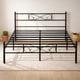 thumbnail image 1 of Cama Matrimonial Queen FurnitureR Matrimonial Metal Con Soporte de Listones Metálicos Negro, 1 of 8