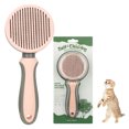 thumbnail image 1 of Cepillo pulidor para limpieza de mascotas para el cuidado y desenredado de pelos de gatos y perros para eliminar fácilmente el subpelo suelto y, 1 of 10